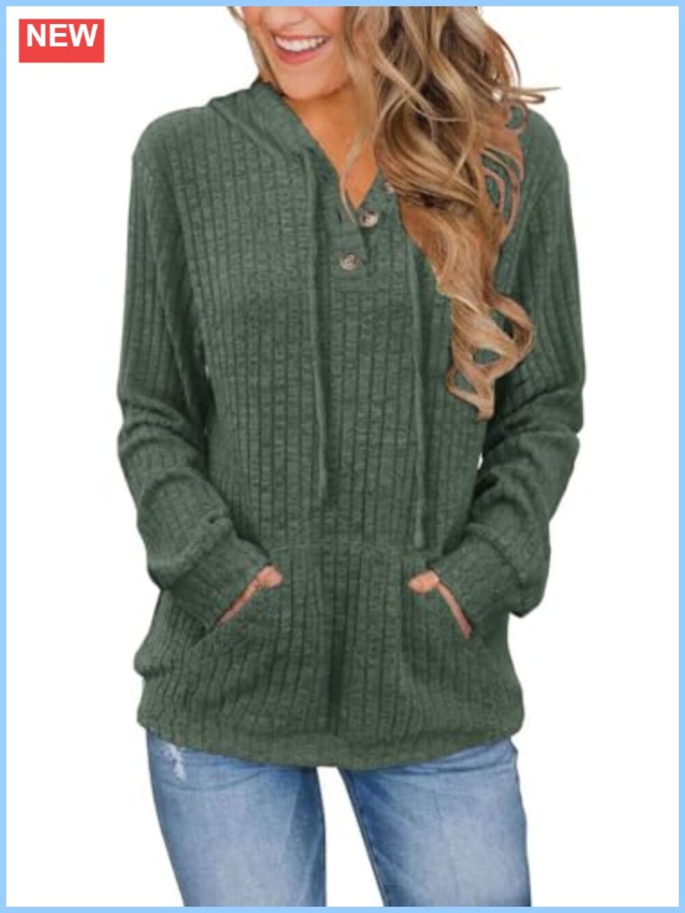 Womens Sweaters Fall Long Sleeve Hoodie Loose Tunic Sweatshirt Pullover
